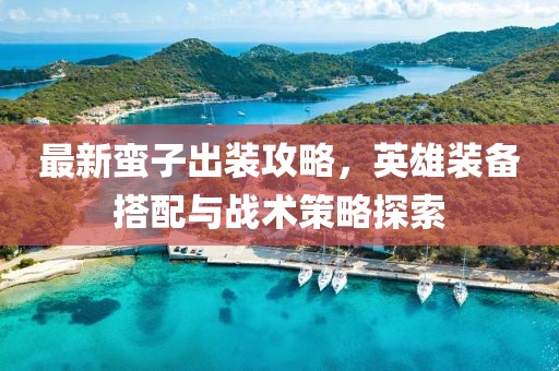 最新蛮子出装攻略，英雄装备搭配与战术策略探索