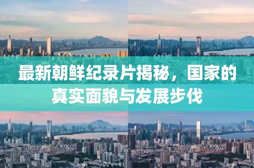 最新朝鲜纪录片揭秘，国家的真实面貌与发展步伐