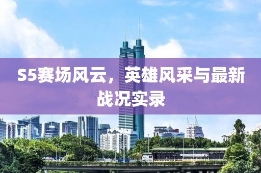 S5赛场风云，英雄风采与最新战况实录