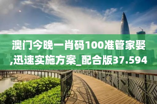 澳门今晚一肖码100准管家娶,迅速实施方案_配合版37.594