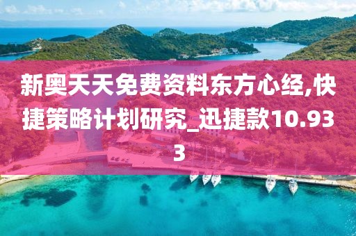 新奥天天免费资料东方心经,快捷策略计划研究_迅捷款10.933