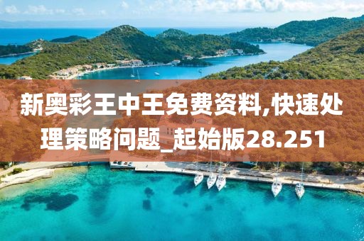 新奥彩王中王免费资料,快速处理策略问题_起始版28.251