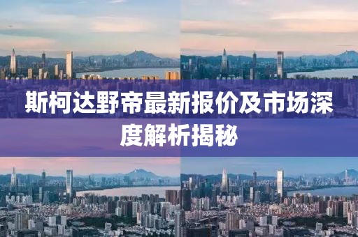 斯柯达野帝最新报价及市场深度解析揭秘