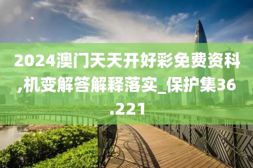 2024澳门天天开好彩免费资科,机变解答解释落实_保护集36.221