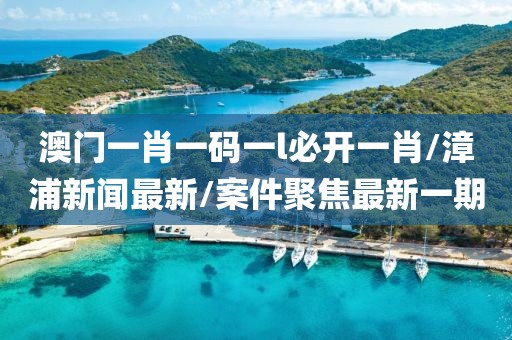 澳门一肖一码一l必开一肖/漳浦新闻最新/案件聚焦最新一期