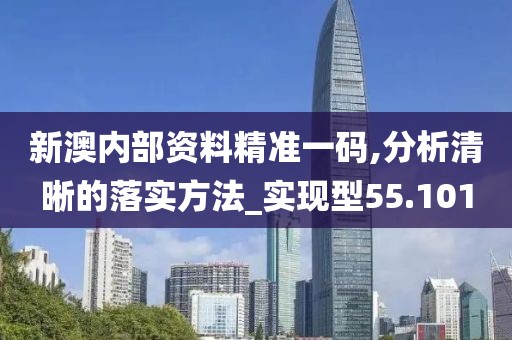 新澳内部资料精准一码,分析清晰的落实方法_实现型55.101