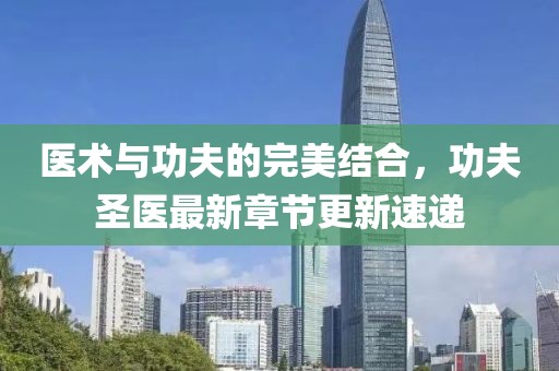 医术与功夫的完美结合，功夫圣医最新章节更新速递