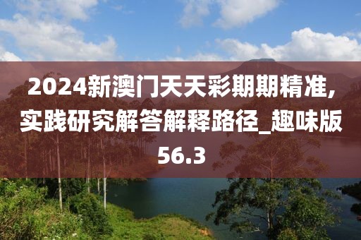 2024新澳门天天彩期期精准,实践研究解答解释路径_趣味版56.3