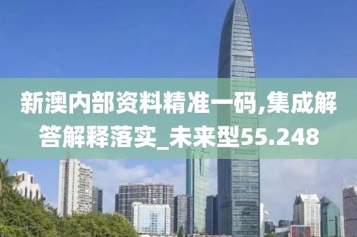 新澳内部资料精准一码,集成解答解释落实_未来型55.248