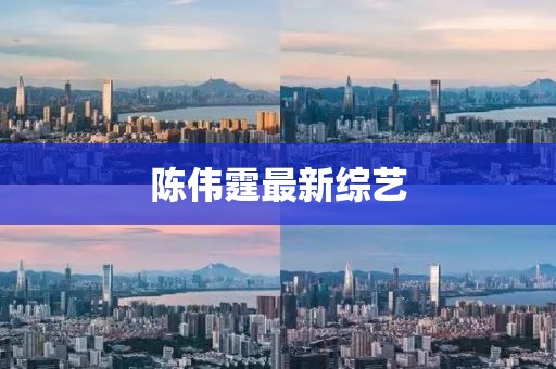 陈伟霆最新综艺