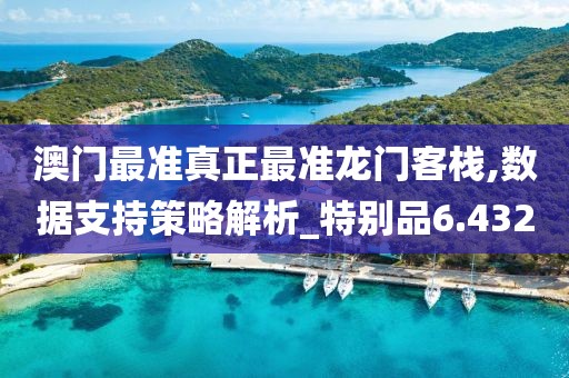 澳门最准真正最准龙门客栈,数据支持策略解析_特别品6.432