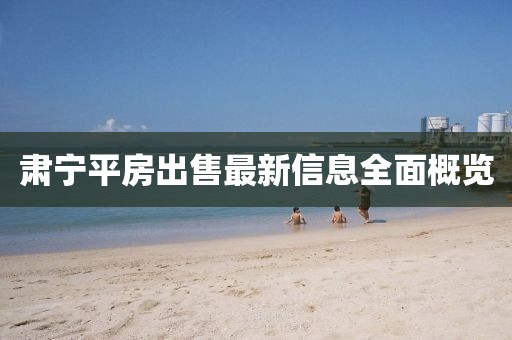 肃宁平房出售最新信息全面概览