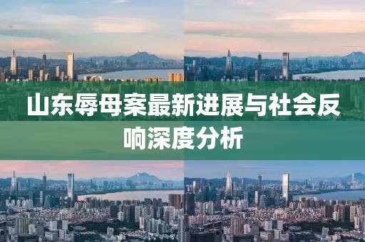 山东辱母案最新进展与社会反响深度分析