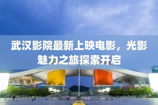 武汉影院最新上映电影，光影魅力之旅探索开启