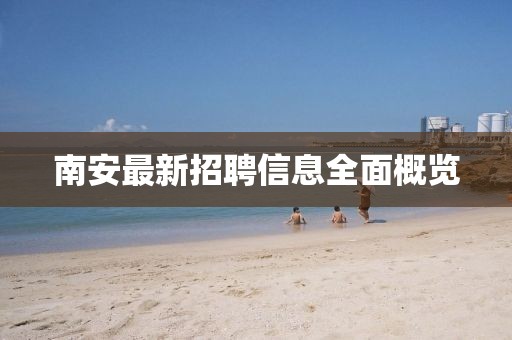 南安最新招聘信息全面概览