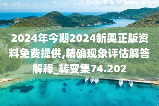 2024年今期2024新奥正版资料免费提供,精确现象评估解答解释_转变集74.202