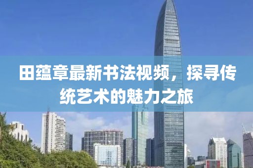 田蕴章最新书法视频，探寻传统艺术的魅力之旅