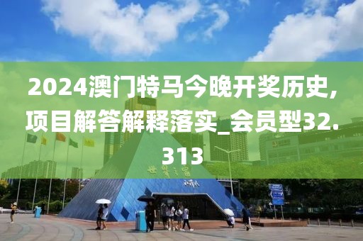 2024澳门特马今晚开奖历史,项目解答解释落实_会员型32.313