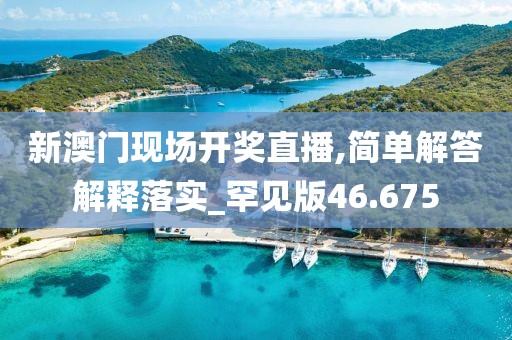 新澳门现场开奖直播,简单解答解释落实_罕见版46.675