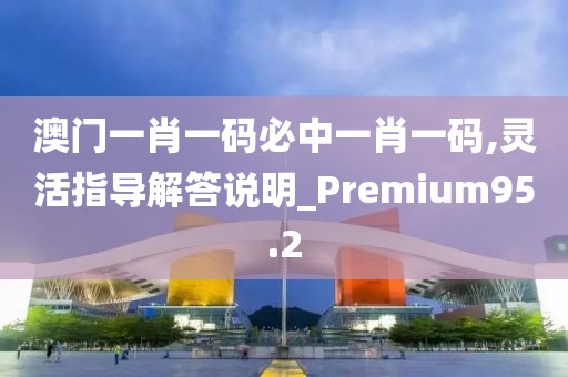 澳门一肖一码必中一肖一码,灵活指导解答说明_Premium95.2