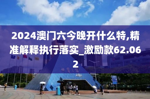 2024澳门六今晚开什么特,精准解释执行落实_激励款62.062