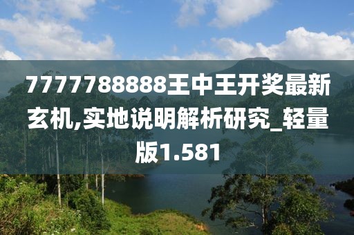 7777788888王中王开奖最新玄机,实地说明解析研究_轻量版1.581