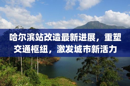 哈尔滨站改造最新进展，重塑交通枢纽，激发城市新活力