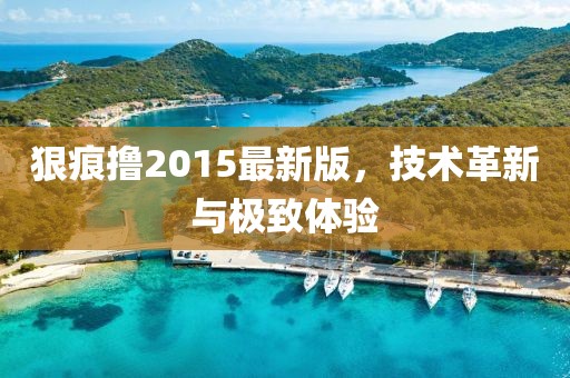 狠痕撸2015最新版，技术革新与极致体验