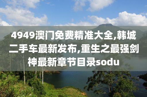 4949澳门免费精准大全,韩城二手车最新发布,重生之最强剑神最新章节目录sodu
