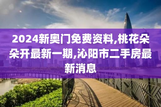 2024新奥门免费资料,桃花朵朵开最新一期,沁阳市二手房最新消息