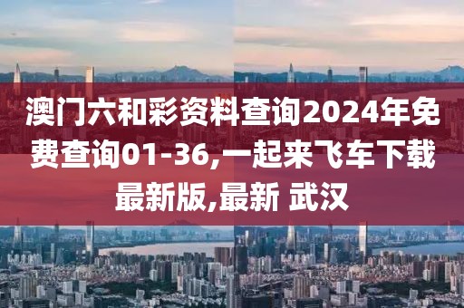 澳门六和彩资料查询2024年免费查询01-36,一起来飞车下载最新版,最新 武汉
