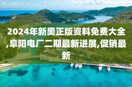 2024年新奥正版资料免费大全,阜阳电厂二期最新进展,促销最新