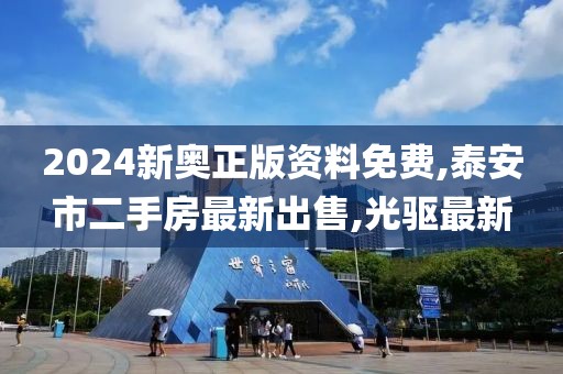 2024新奥正版资料免费,泰安市二手房最新出售,光驱最新