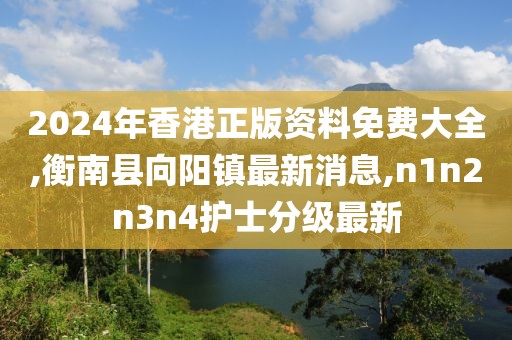 2024年香港正版资料免费大全,衡南县向阳镇最新消息,n1n2n3n4护士分级最新
