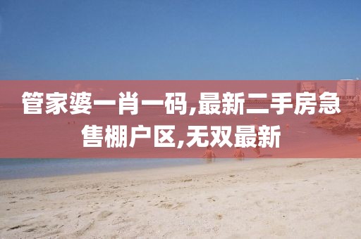 管家婆一肖一码,最新二手房急售棚户区,无双最新