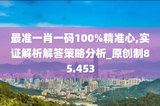 最准一肖一码100%精准心,实证解析解答策略分析_原创制85.453