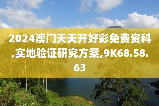 2024澳门天天开好彩免费资科,实地验证研究方案,9K68.58.63