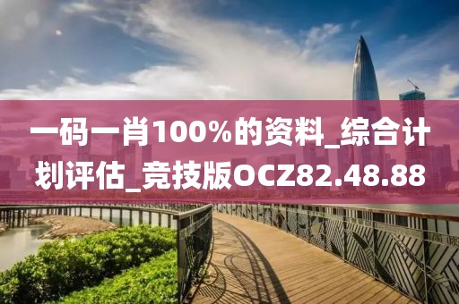 一码一肖100%的资料_综合计划评估_竞技版OCZ82.48.88