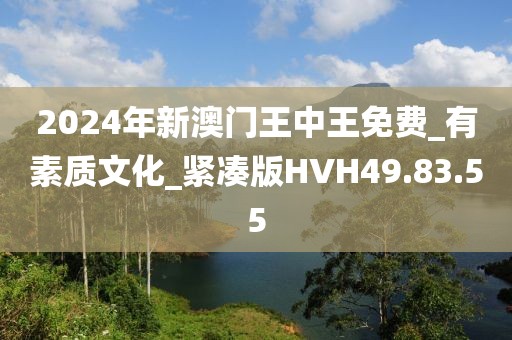 2024年新澳门王中王免费_有素质文化_紧凑版HVH49.83.55