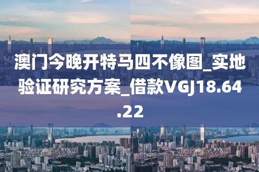 澳门今晚开特马四不像图_实地验证研究方案_借款VGJ18.64.22