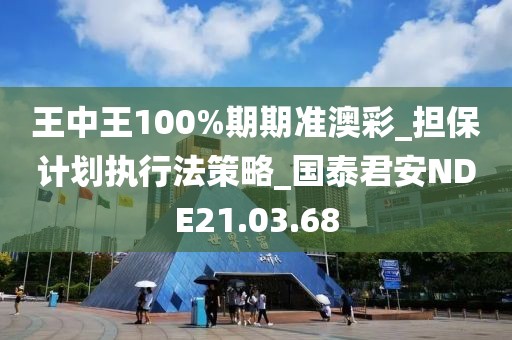 王中王100%期期准澳彩_担保计划执行法策略_国泰君安NDE21.03.68