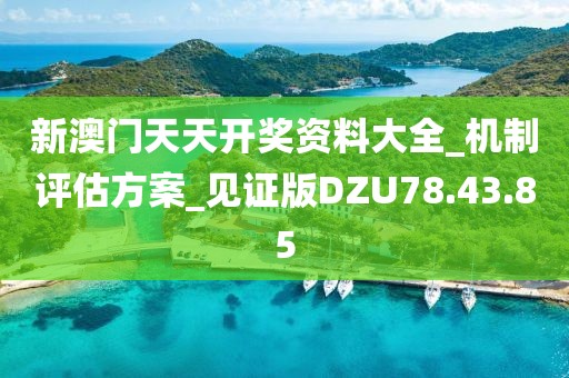 新澳门天天开奖资料大全_机制评估方案_见证版DZU78.43.85