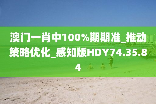 澳门一肖中100%期期准_推动策略优化_感知版HDY74.35.84