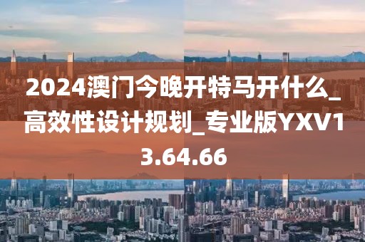 2024澳门今晚开特马开什么_高效性设计规划_专业版YXV13.64.66