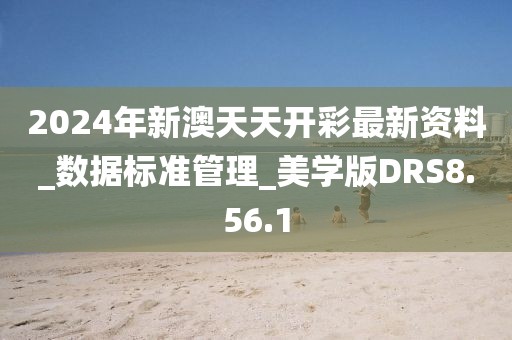 2024年新澳天天开彩最新资料_数据标准管理_美学版DRS8.56.1