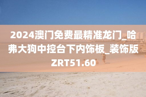 2024澳门免费最精准龙门_哈弗大狗中控台下内饰板_装饰版ZRT51.60