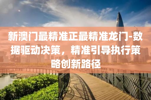 新澳门最精准正最精准龙门-数据驱动决策，精准引导执行策略创新路径