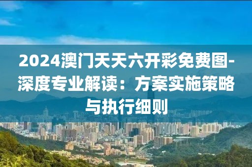 2024澳门天天六开彩免费图-深度专业解读：方案实施策略与执行细则