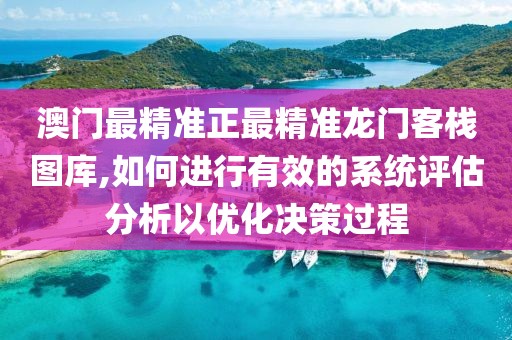 澳门最精准正最精准龙门客栈图库,如何进行有效的系统评估分析以优化决策过程