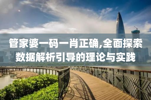 管家婆一码一肖正确,全面探索数据解析引导的理论与实践